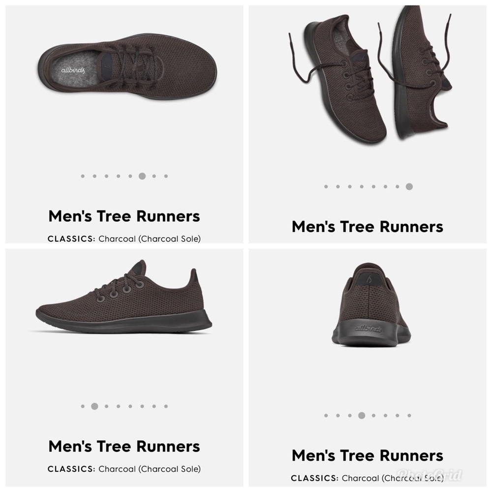 Allbirds Tree Runners 👟👟💁🏻‍♂️ Charcoal /no box